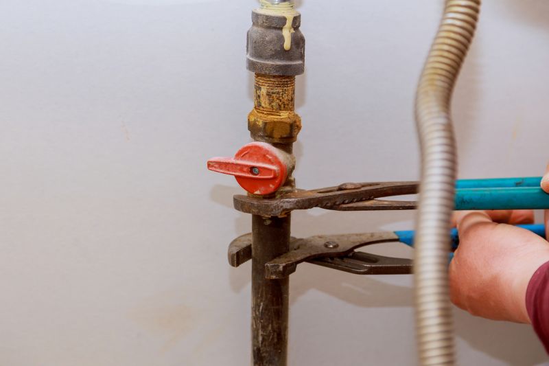 Repaired Gas Line System